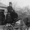19TH CENTURY FUNERAL CARRIAGE PHOTOGRAPH OTTERVILLE ONTARIO