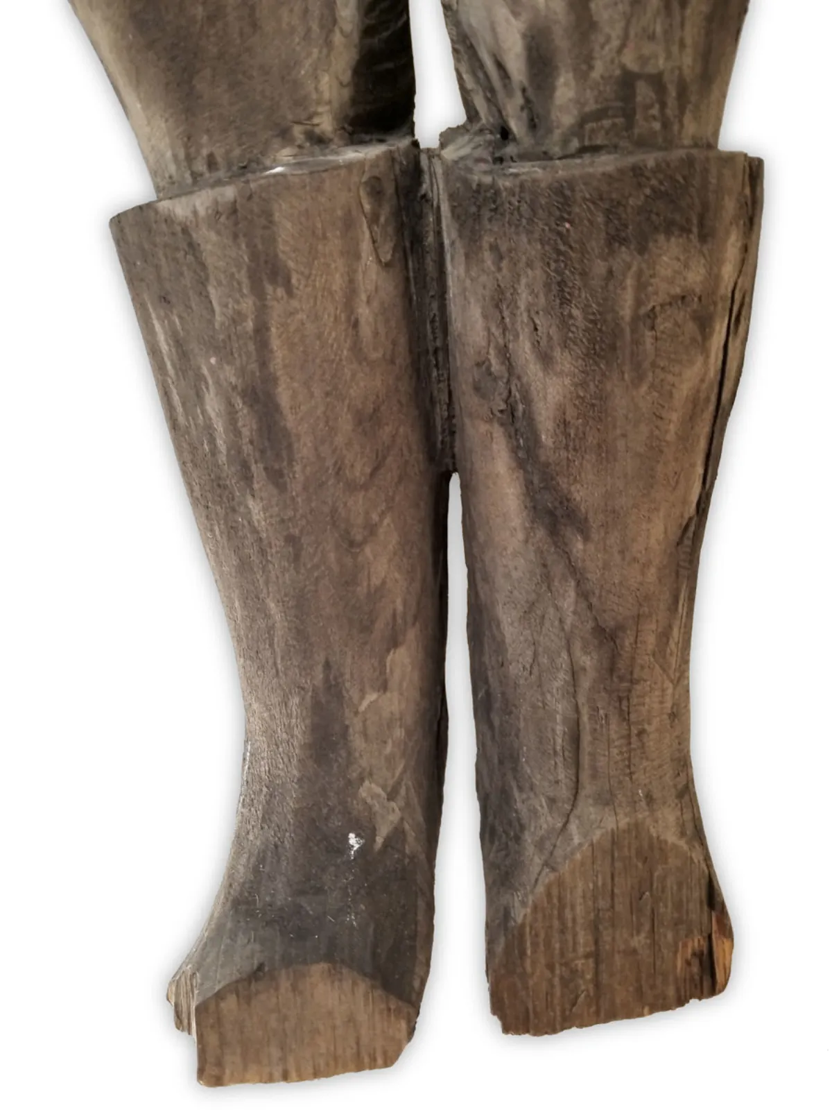 MA021-Hang-Man-Boots Carved wooden figure – the hanging sheriff