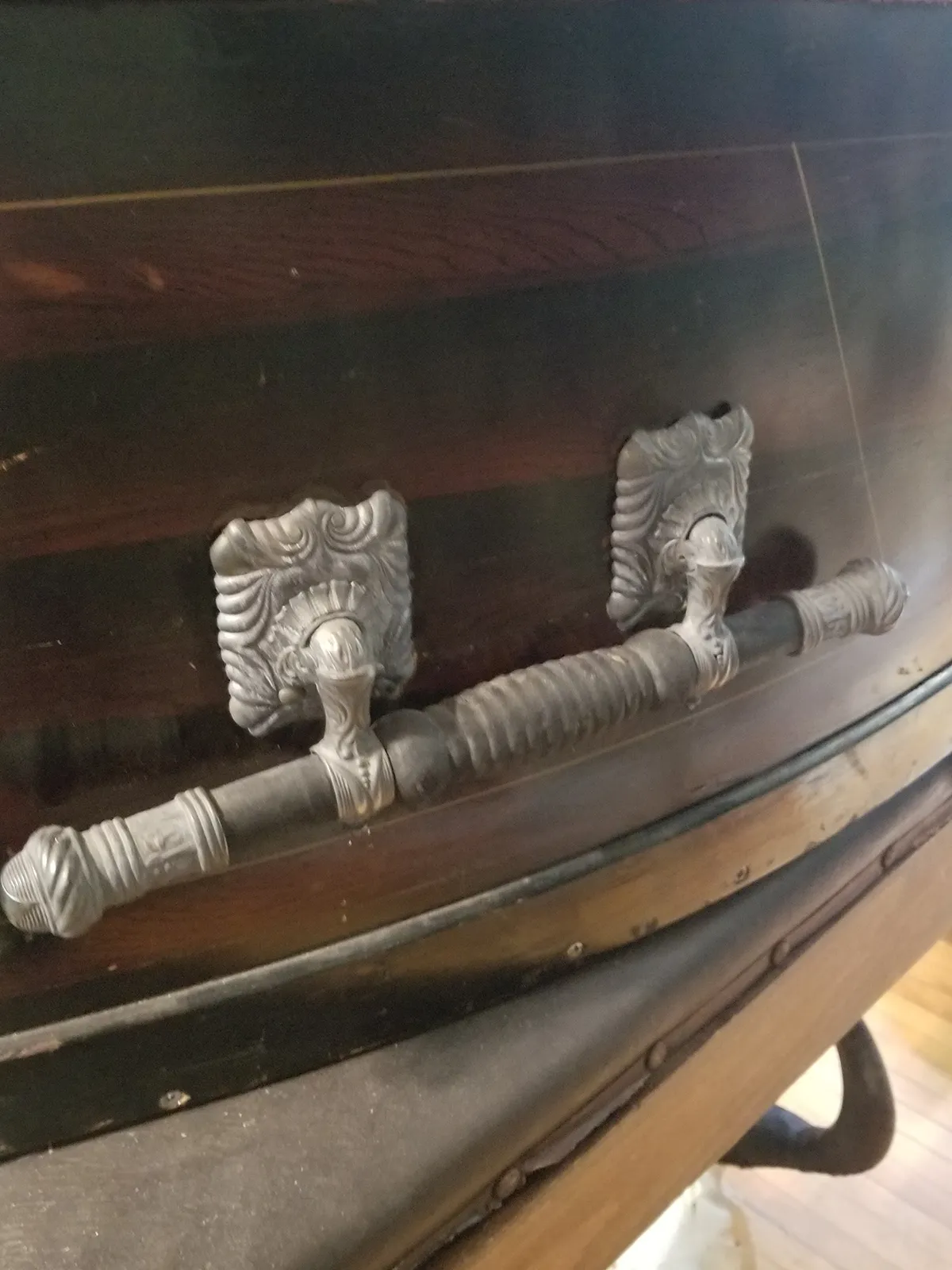Incredible 19th Century Elaborate Coffin