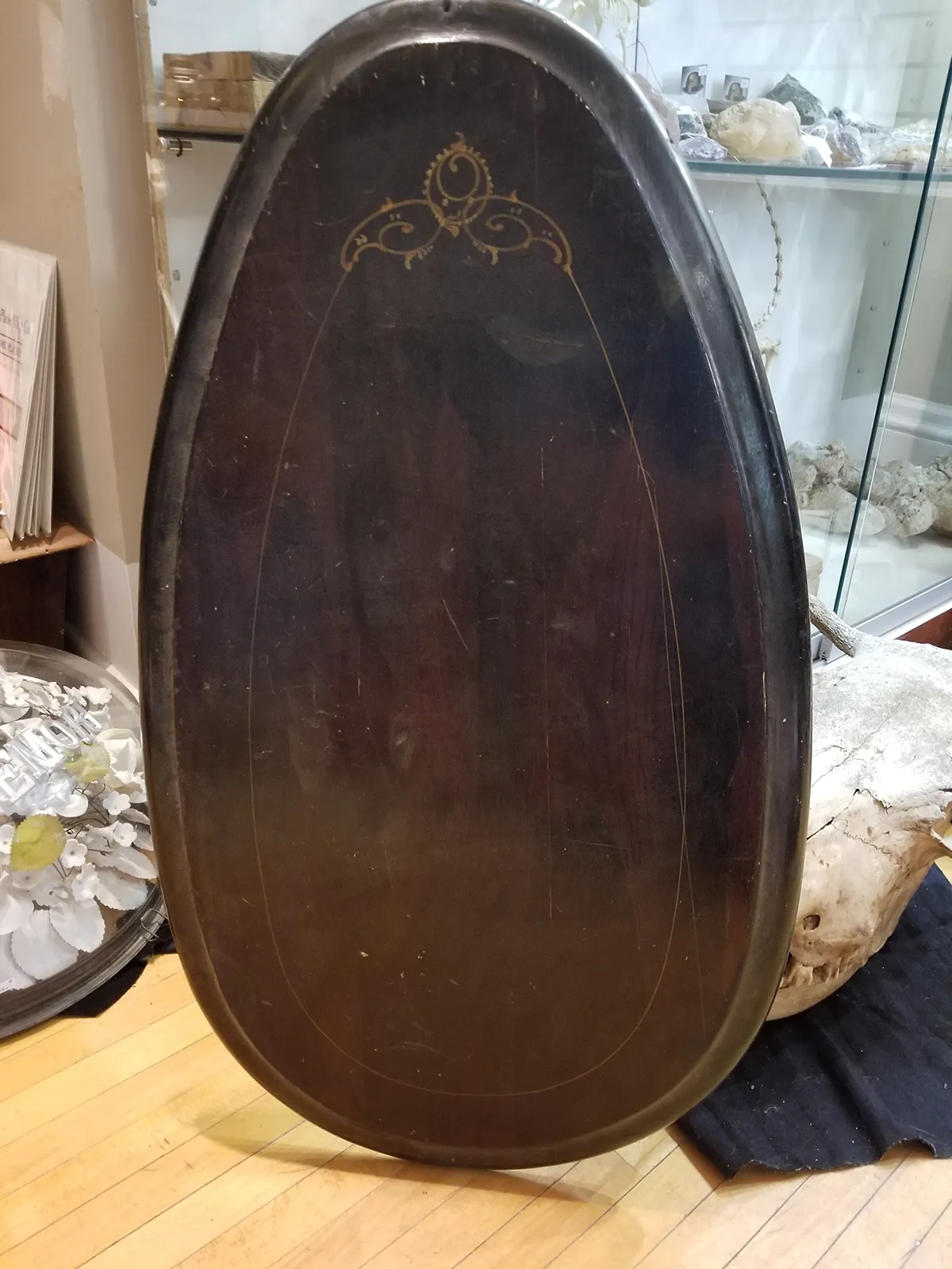 Incredible 19th Century Elaborate Coffin