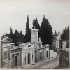 Cemetery in Naples, Italy, Captioned No. 63 Camposanto. Napoli.