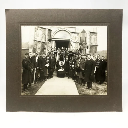 MA097A Post Mortem Greek Orthodox Funeral Original Photograph A