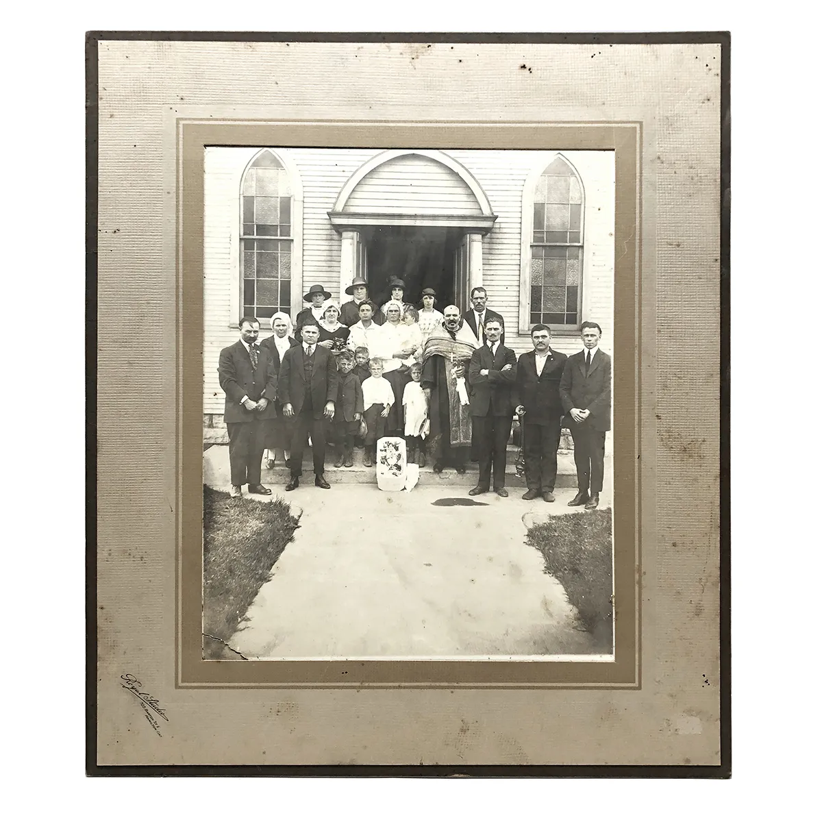Post Mortem Greek Orthodox Child’s Funeral Original Photograph B