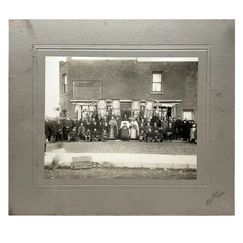 Post Mortem Greek Orthodox Funeral Original Photograph C