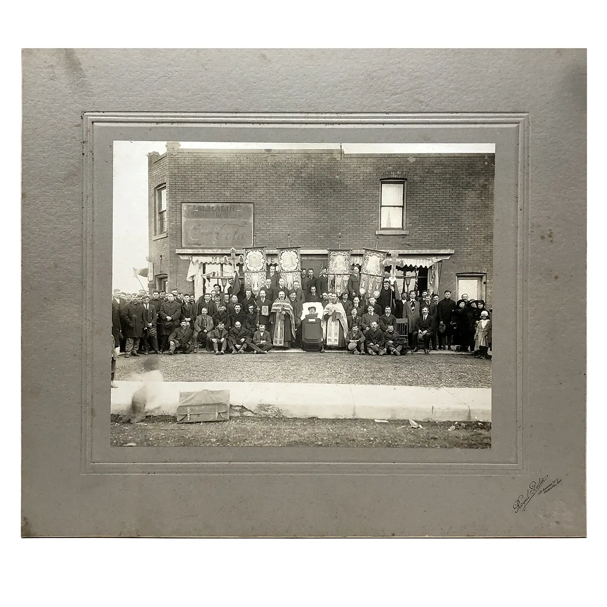 MA099A Post Mortem Greek Orthodox Funeral Original Photograph C