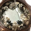 Outstanding Victorian Memento Mori Human Hair Wreath