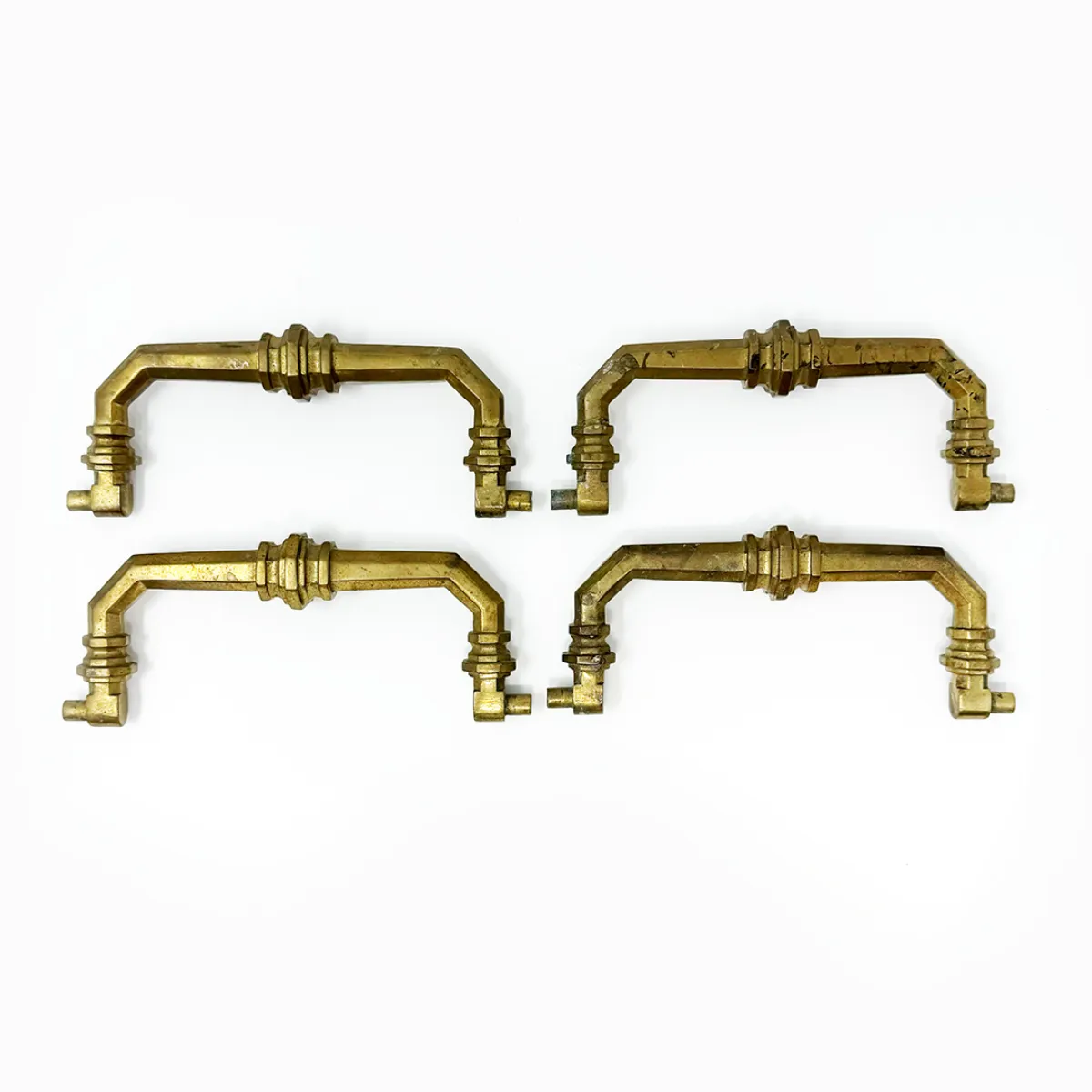 19th Century Casket Handles Full Set of Four