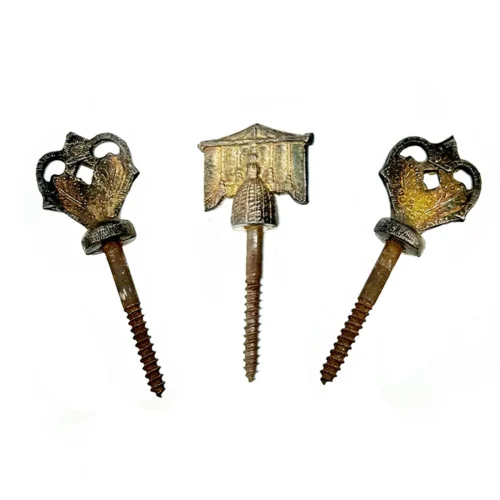 Collection of 19th Century Victorian Coffin Screws