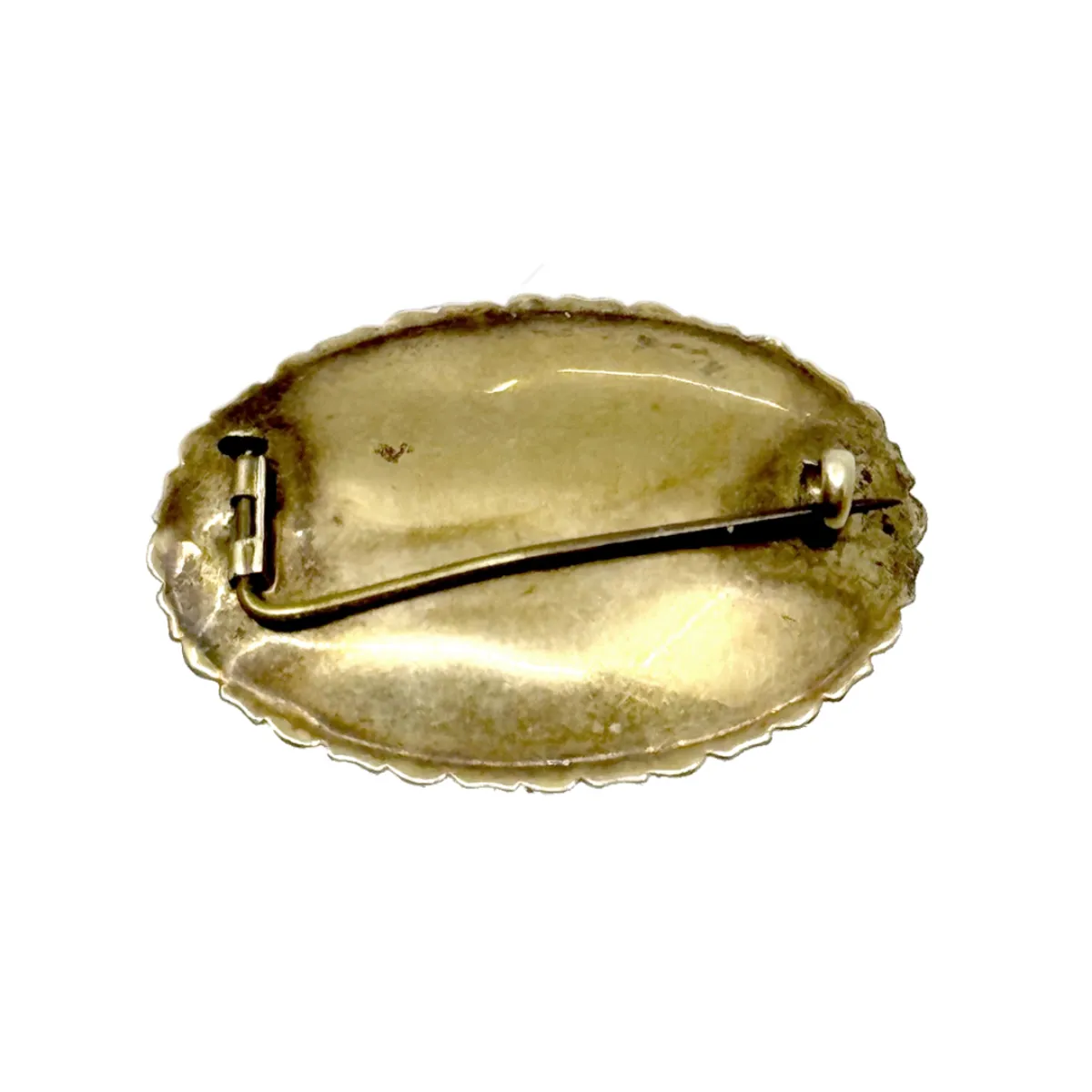 Memento Mori Victorian Memorial Hair Brooch