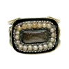 Gorgeous 1816 Memento Mori Victorian Memorial Hair Ring