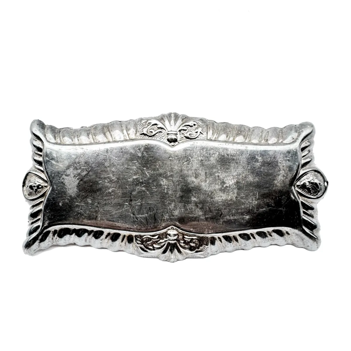 19th Century Metal Memorial Casket Plaque