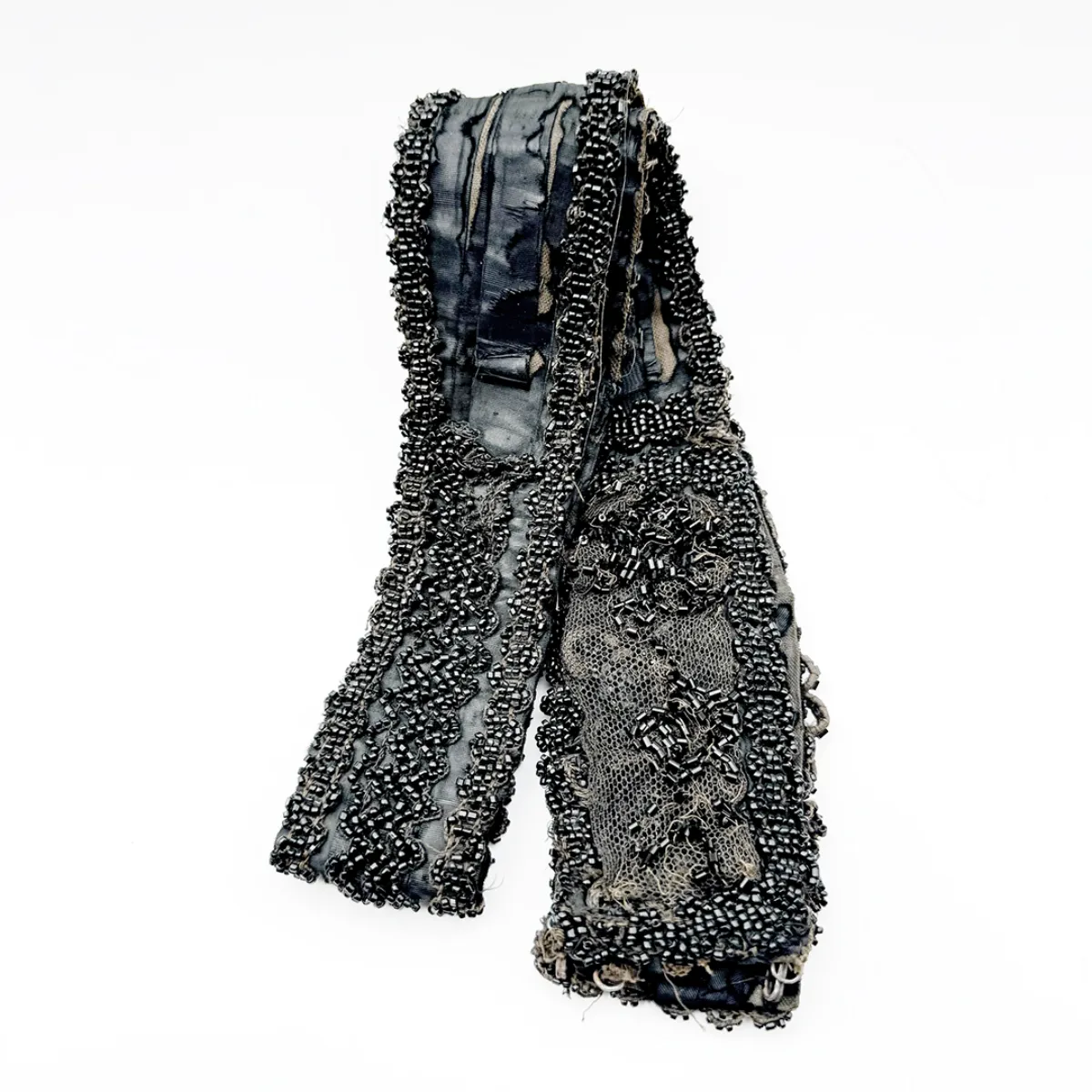 MA1771 Victorian Era Mourning Fashion Accessories Gorgeous Belt