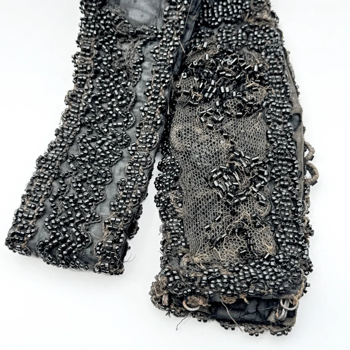 MA1772 Victorian Era Mourning Fashion Accessories Gorgeous Belt