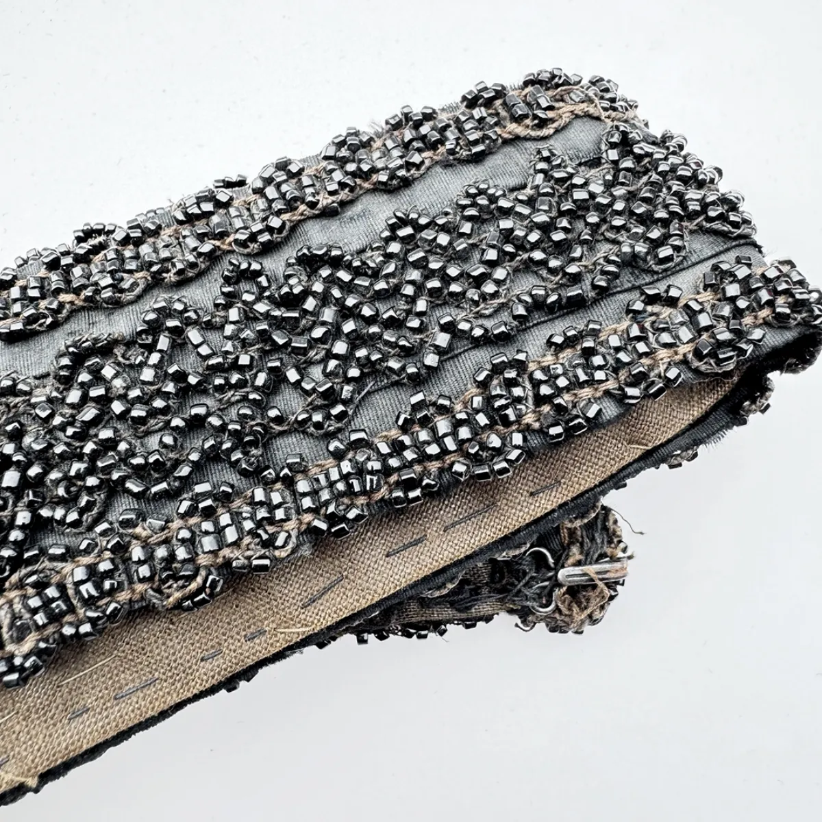 MA1773 Victorian Era Mourning Fashion Accessories Gorgeous Belt
