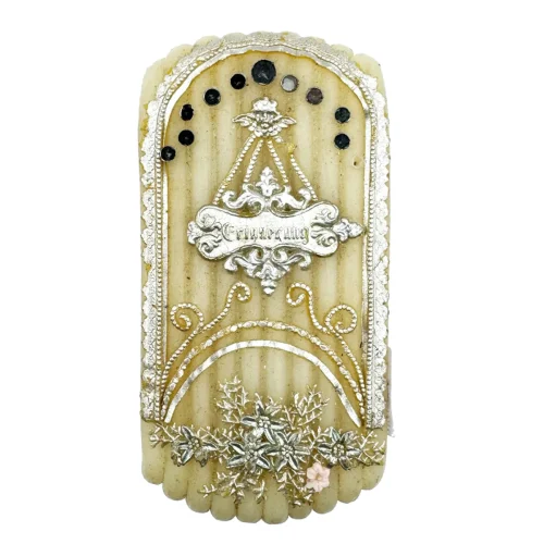 Antique Decorative Church Wax Stick Candle
