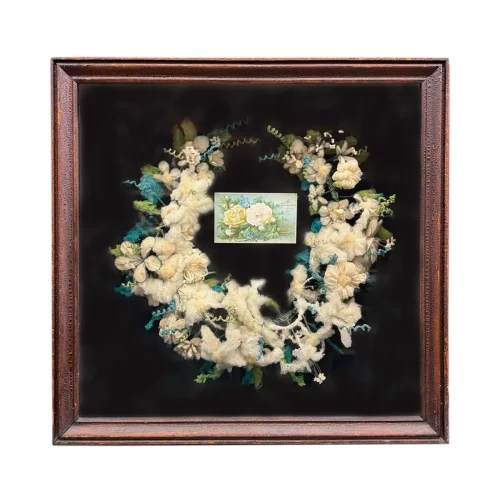 Victorian Memorial Style Fabric Art