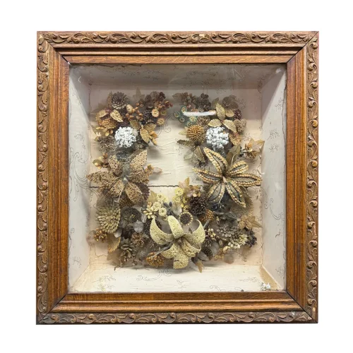 MA1821 Incredible Memorial Style Shadow Box Seed Art