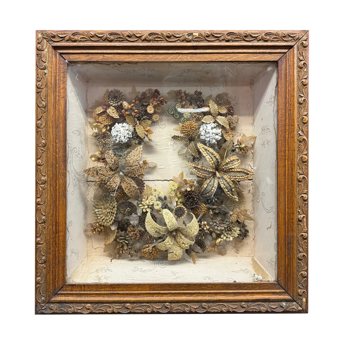 MA1821 Incredible Memorial Style Shadow Box Seed Art