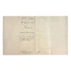 1892 Subpoena Ontario Casket Company
