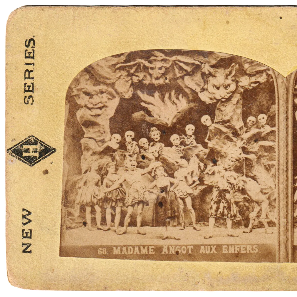 Rare Diablerie 68 Madame Angot Aux Enfers