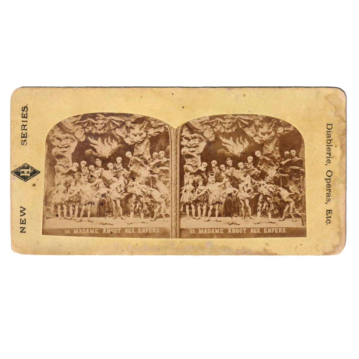 Rare Diablerie 68 Madame Angot Aux Enfers