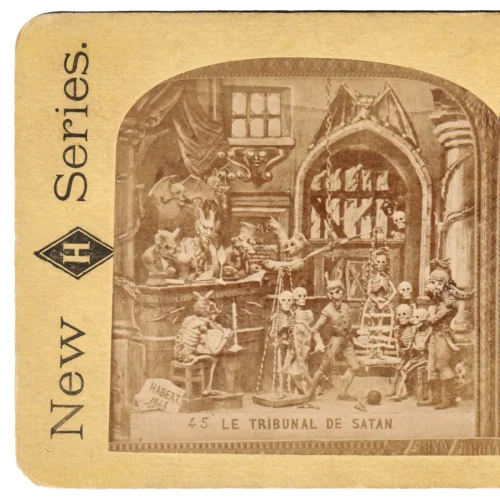 MA2051 Rare Diablerie 45 Le Tribunal De Sata