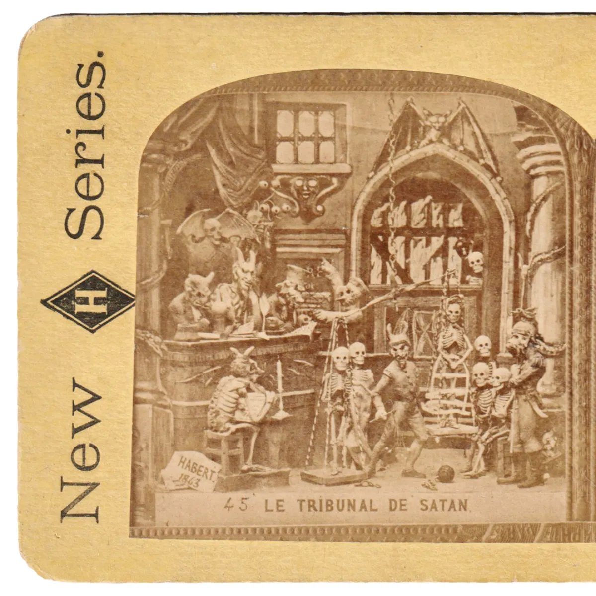 Rare Diablerie 45 Le Tribunal De Sata