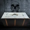 Victorian Partial Skeleton in Handcrafted Strongbox
