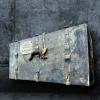 Victorian Partial Skeleton in Handcrafted Strongbox