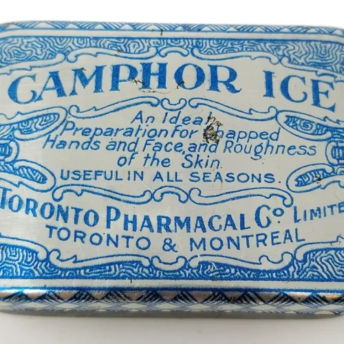 Toronto Camphor Ice Medicine Tin