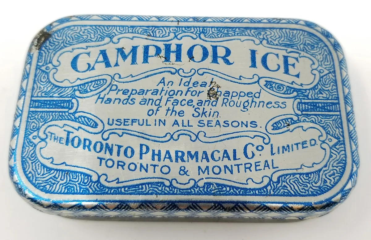 MS0104-A Toronto Camphor Ice Medicine Tin