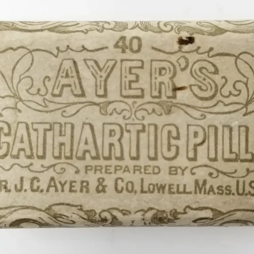 Ayer’s Cathartic Pills Sealed Victorian Medicine