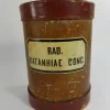 Antique, Labeled set of Wooden apothecary containers