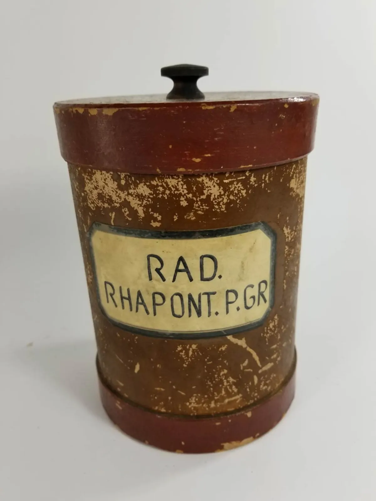 Antique, Labeled set of Wooden apothecary containers