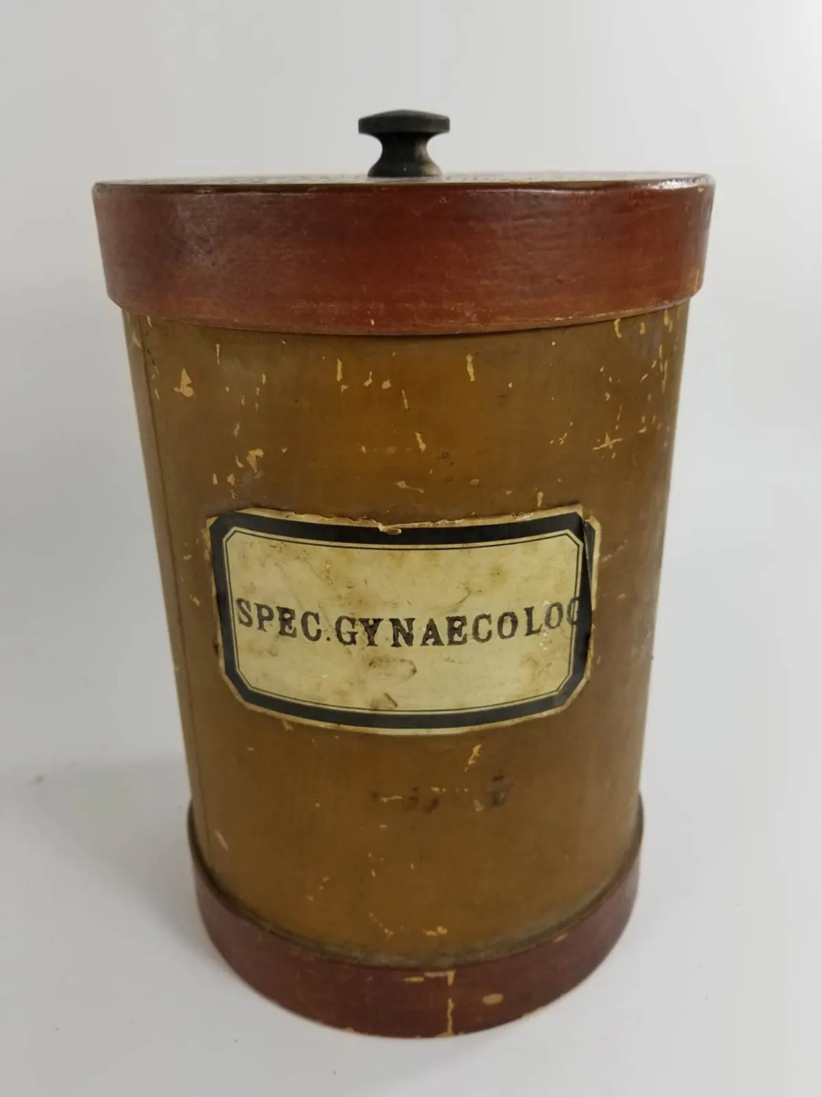 Antique, Labeled set of Wooden apothecary containers