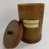 Antique, Labeled set of Wooden apothecary containers
