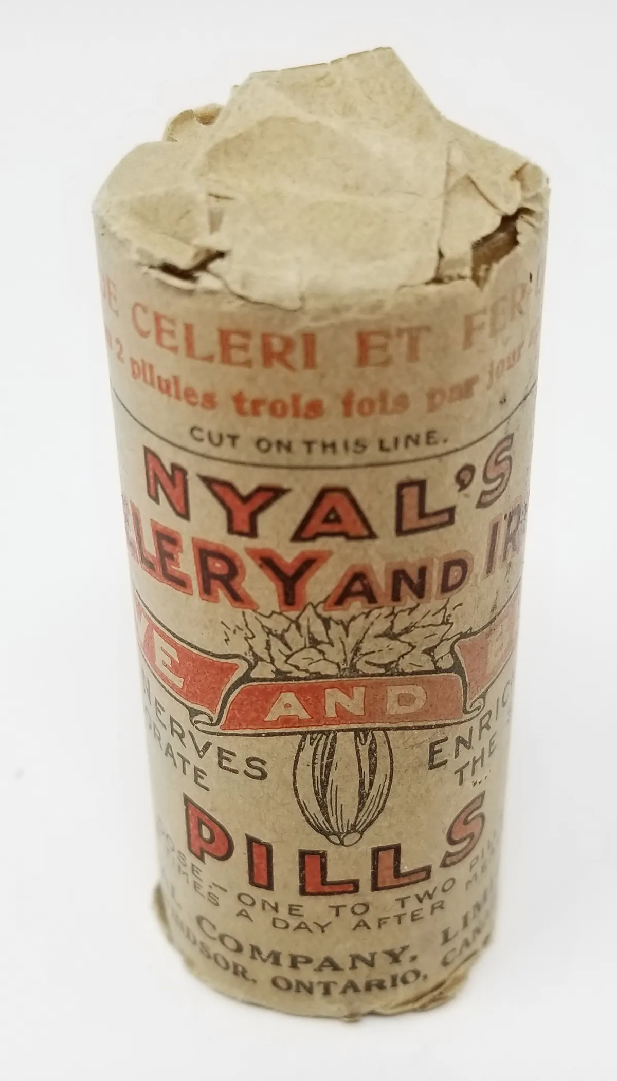 Nyals Celery and Iron Original Sealed with Contents