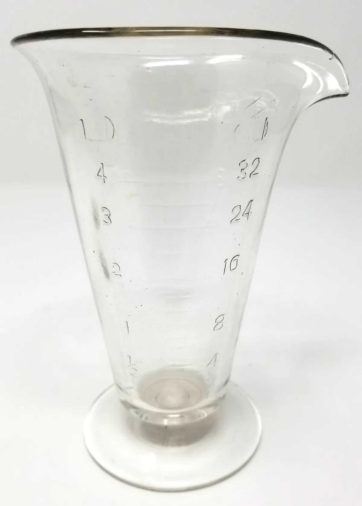 Medical or Scientific Measure with Spout