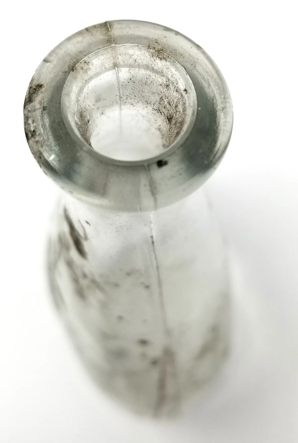 Vintage Glass Baby Feeder