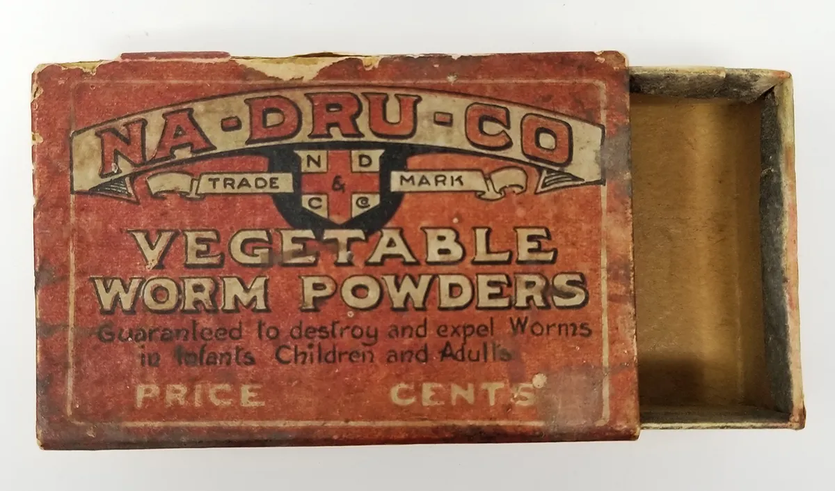 Na-Dru-Co Vegetable Worm Powders