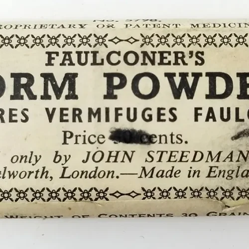 Old-Store-Stock Faulconer's Worm Powders