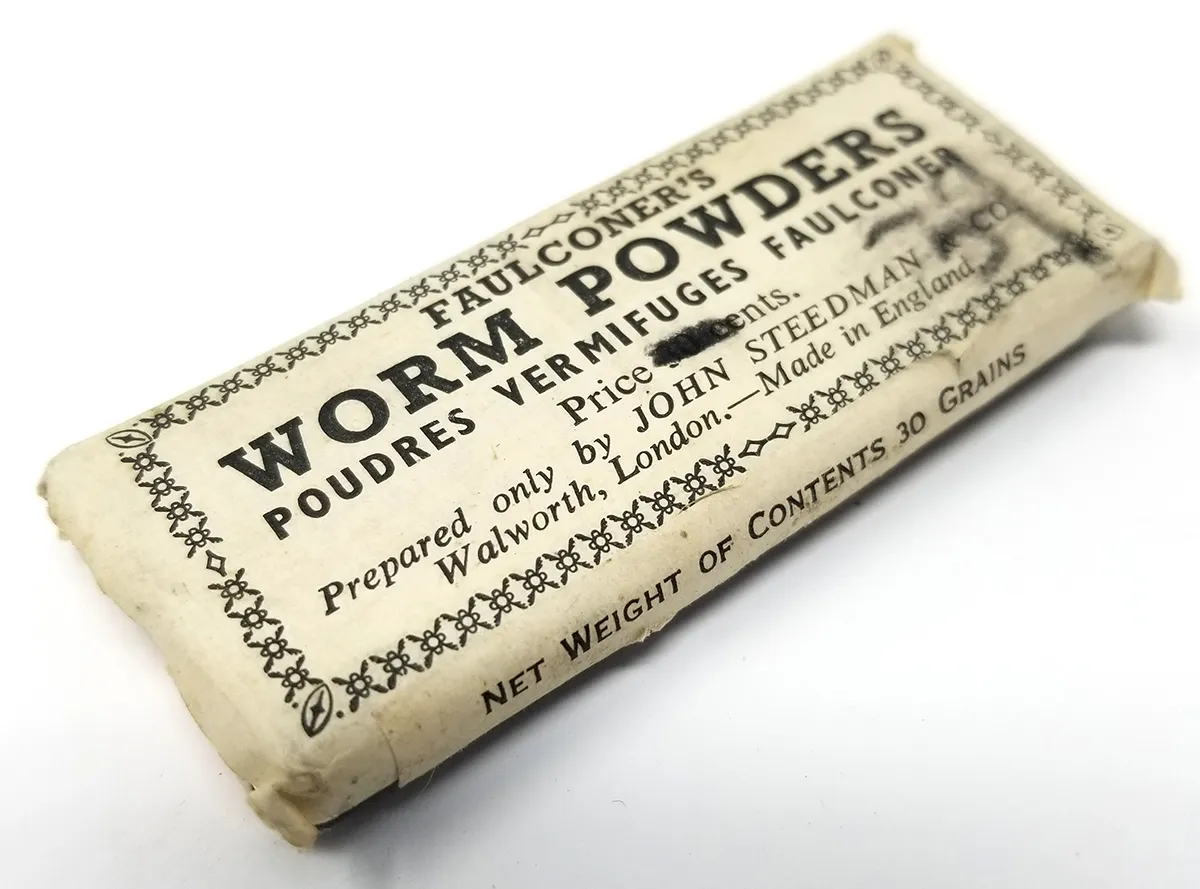 Old-Store-Stock Faulconer's Worm Powders