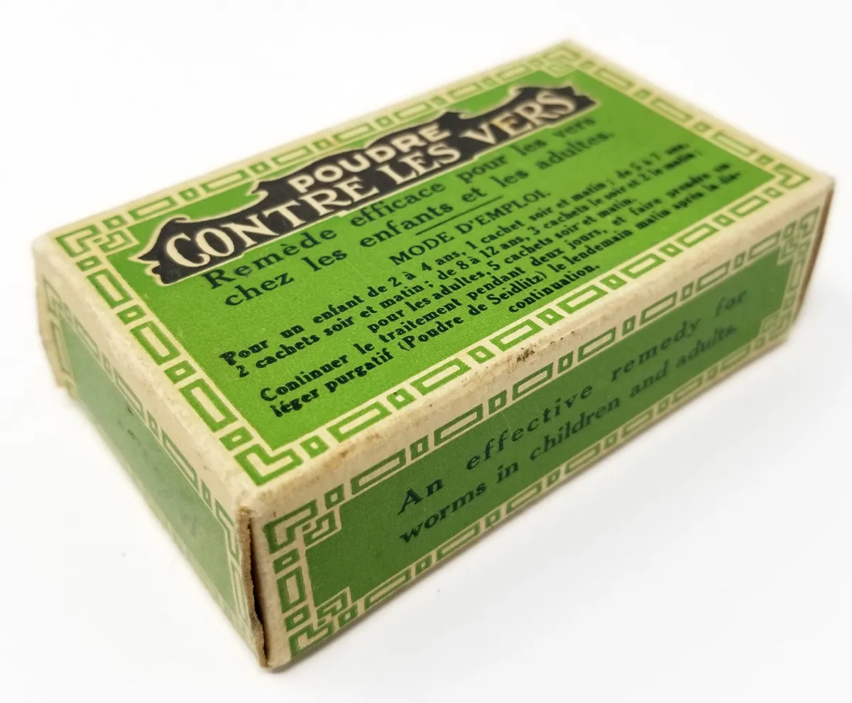 MS099-C Richardson's Worm Powders Product Box