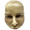MS1281 Stunningly Macabre 19th Century Wax Half Head Medical Study