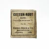 Vintage Cotton Root Herbal Medicine Packet with Contents