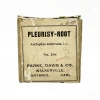 Vintage Pleurisy Root Herbal Medicine Packet with Contents