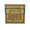 MS163 Antique Nettle Herb Herbal Medicine Box with Contents