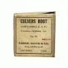 MS183 Vintage Culvers Root Herbal Medicine Package with Contents