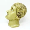 MS1851 Stunningly Macabre 19th Century Wax Half Head Medical Study