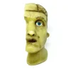 MS1852 Stunningly Macabre 19th Century Wax Half Head Medical Study